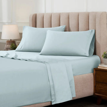 1000 Thread Count Egyptian Cotton Sateen Extra-Deep Sheet Set