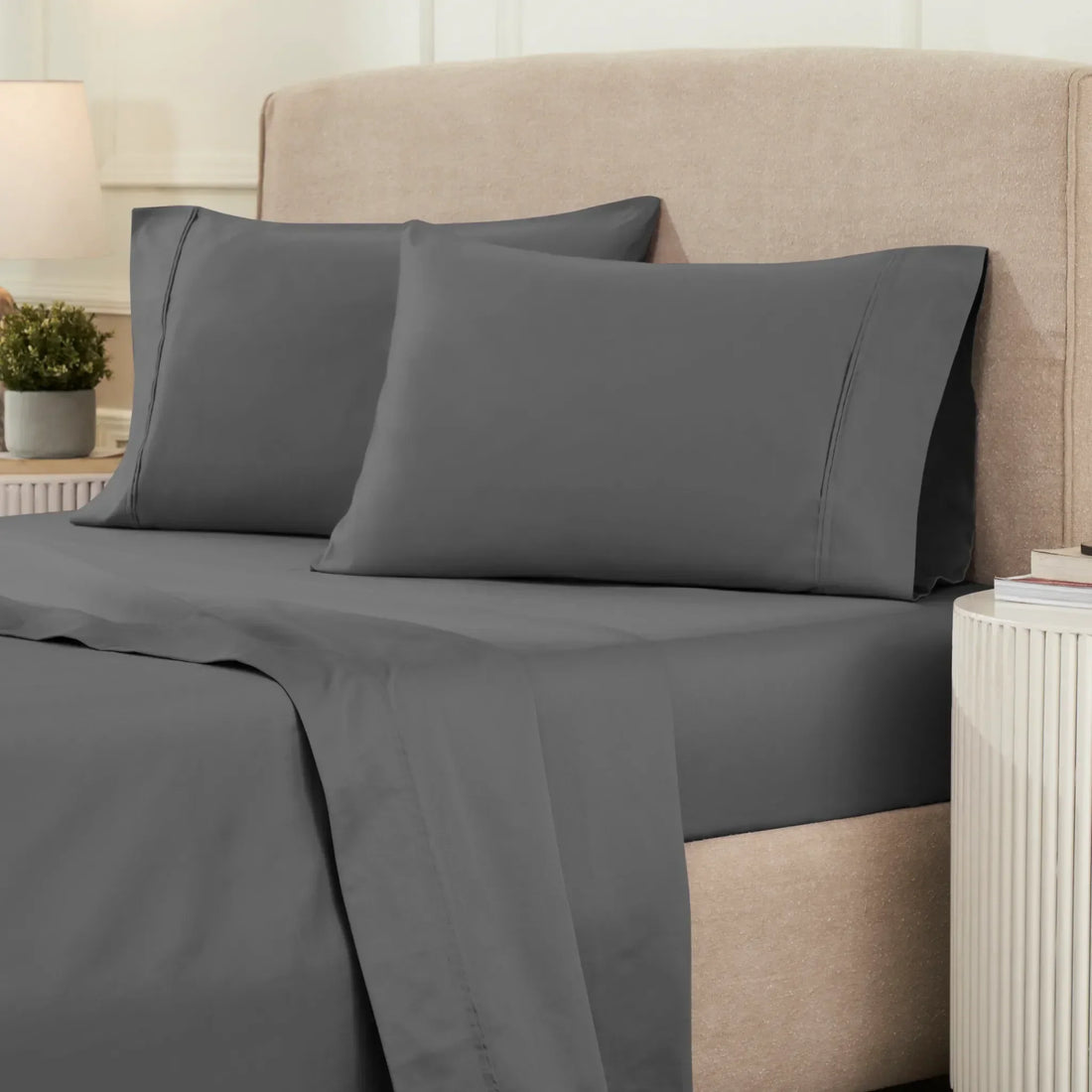 1200 Thread Count Egyptian Cotton Sateen Sheet Set