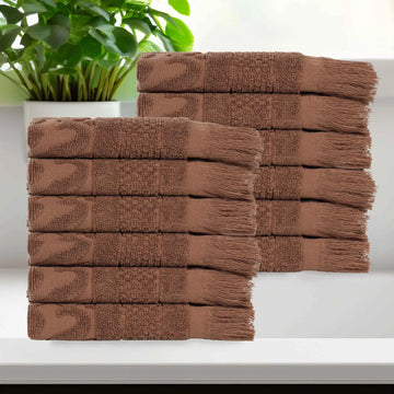 12-Piece Washcloth Set – Rolla Jacquard