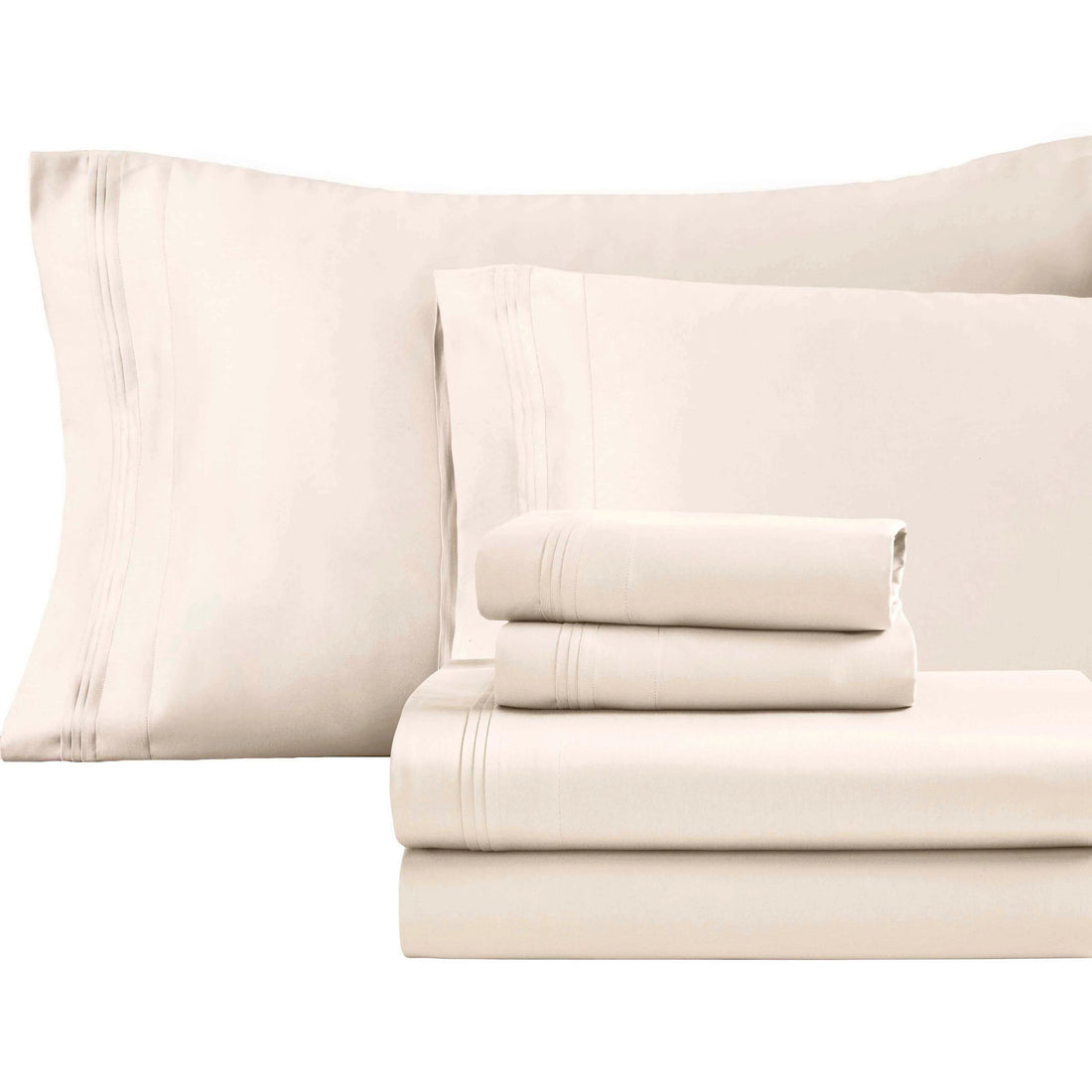 6-Piece Egyptian Cotton 1500 Thread Count Sheet Bundle