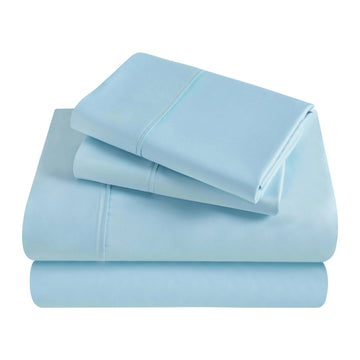 300 Thread Count Egyptian Cotton Sateen Bed Sheet Set