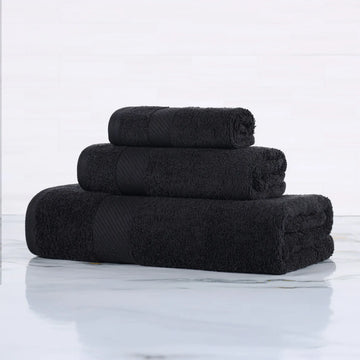 3-Piece Bath Towel Set – Egyptian Cotton Kendell