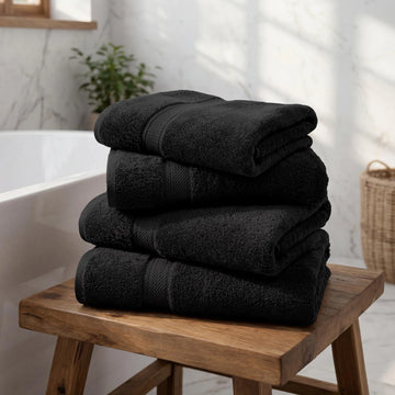 Madeline Egyptian Cotton Bath Towel Set 4-Piece