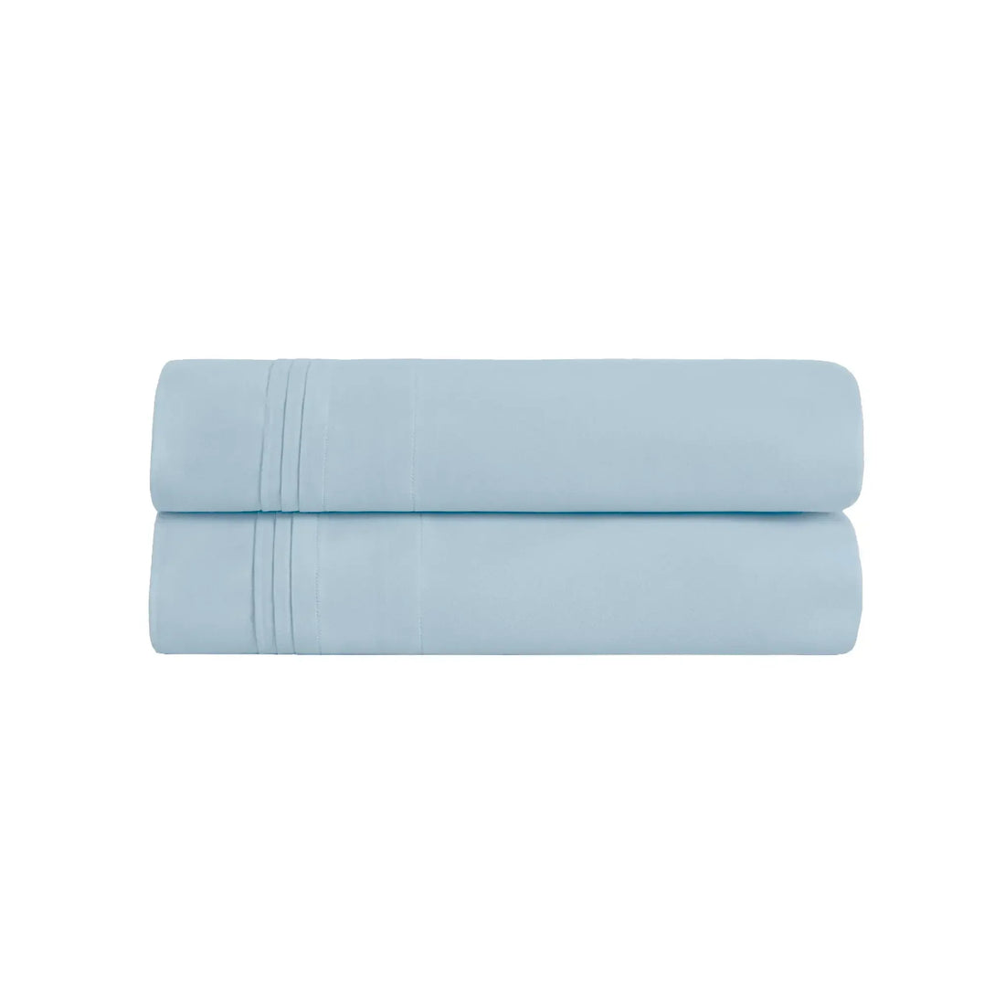 100% Egyptian Cotton 650 Thread Count Solid Pillowcase Set
