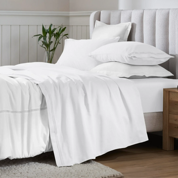 Egyptian Cotton Sateen Sheet Set 650 Thread Count