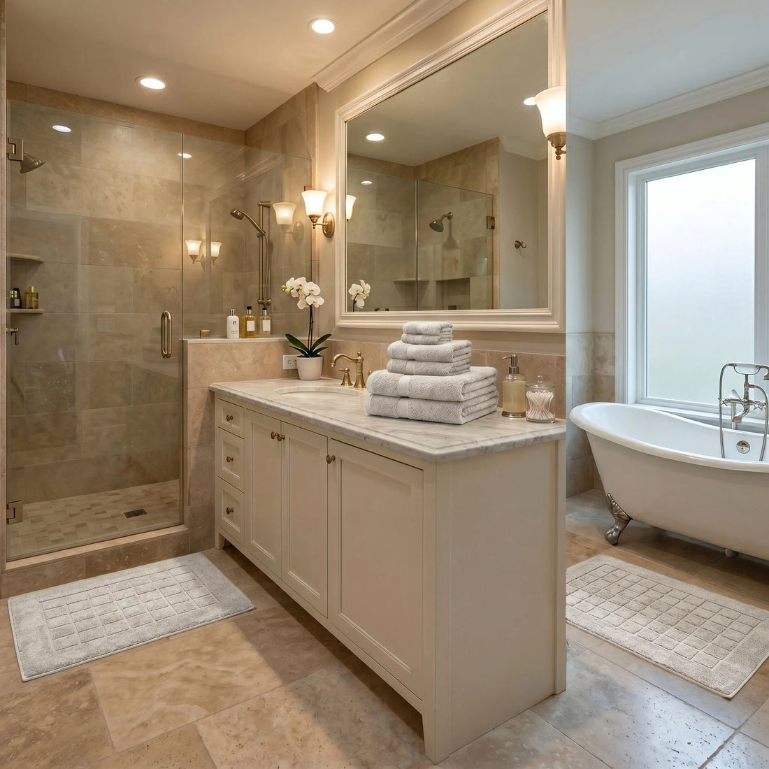8-Piece Signature Plush Bath Bundle