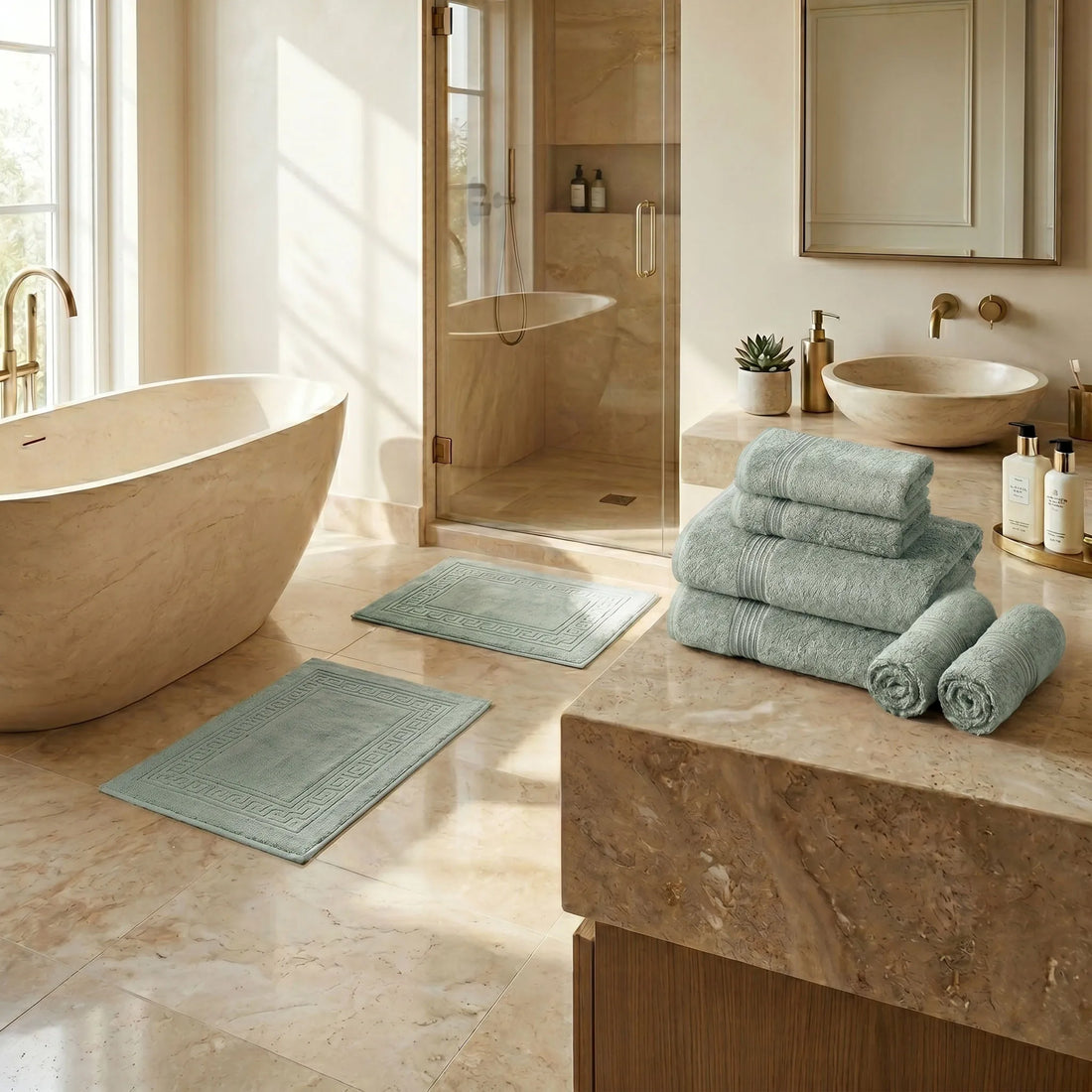 8-Piece Heritage Luxury Bath Bundle