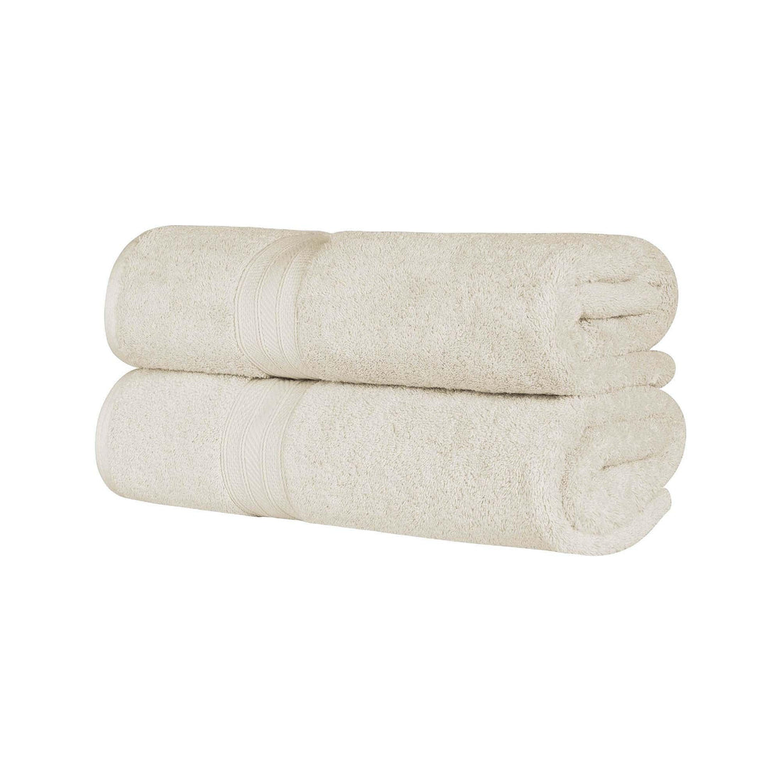 Superior Cotton Heavyweight Absorbent Plush 2 Piece Bath Sheet Set