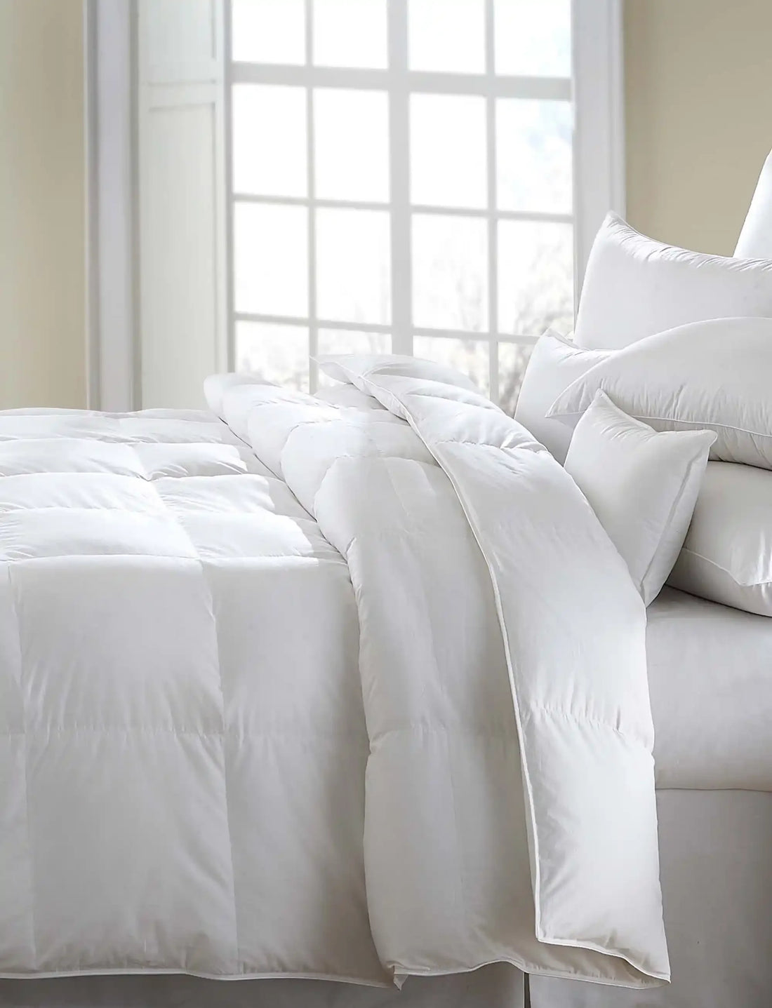 Brushed Microfiber Down Alternative Comforter Medium Weight Solid