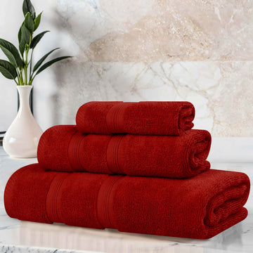 3-Piece Bath Towel Set – Zero Twist Cotton