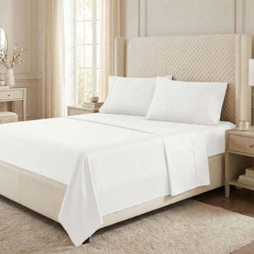 530 Thread Count Egyptian Cotton Sateen Bed Sheet Set