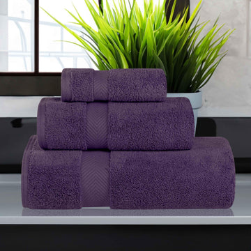 3-Piece Bath Towel Set – Zero Twist Cotton