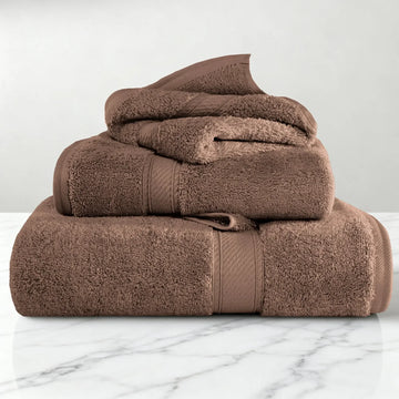 3-Piece Egyptian Cotton Plush Towel Set - Madeline