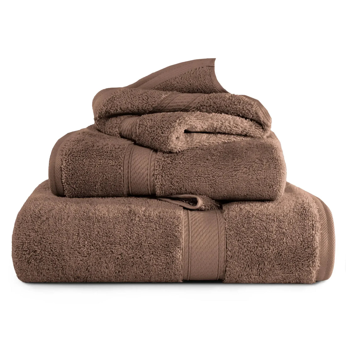 3-Piece Egyptian Cotton Plush Towel Set - Madeline