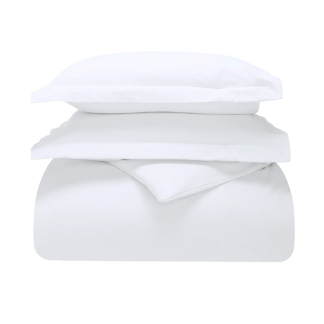 100% Cotton Flannel Solid Modern Fuzzy Duvet Cover Set