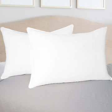 Superior Medium Density Down Alternative Solid Pillows, Set of 2 Or 4