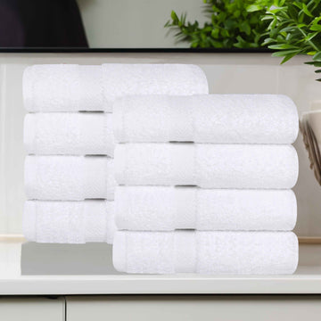 8-Piece Hand Towel Set – Cotton Eco-Friendly