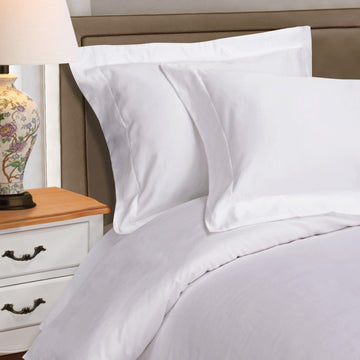 530 Thread Count Combed Cotton Solid Duvet Cover