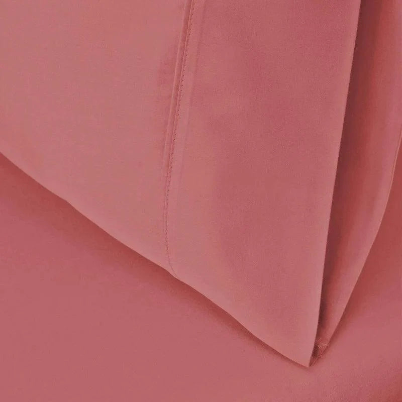 Egyptian Cotton 530 Thread Count Solid Bed Pillowcase Set