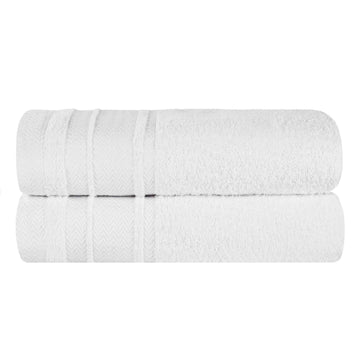 Superior Hays Cotton Medium Weight Soft Bath Sheet Set of 2