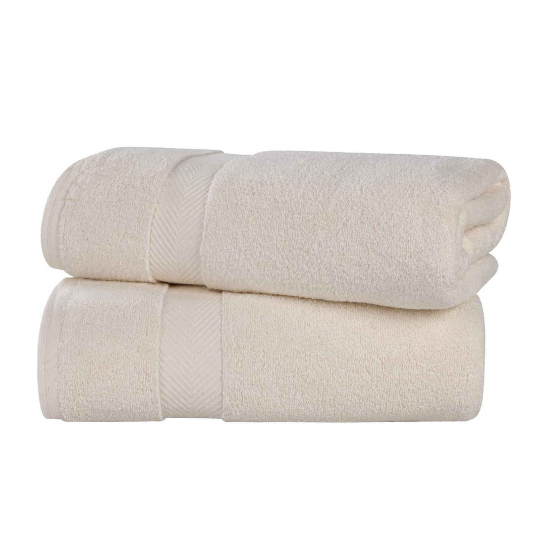 Superior Zero-Twist Smart-Dry Combed Cotton 2-Piece Bath Sheet Set
